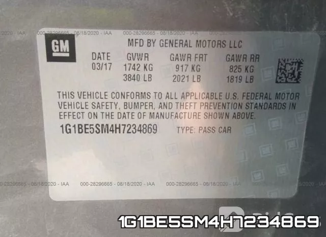 1G1BE5SM4H7234869 фото 10