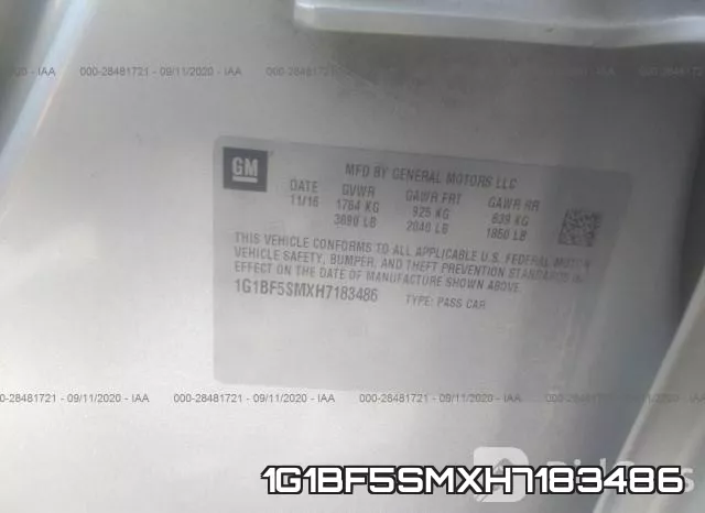 1G1BF5SMXH7183486 фото 10