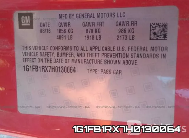 1G1FB1RX7H0130064 фото 10