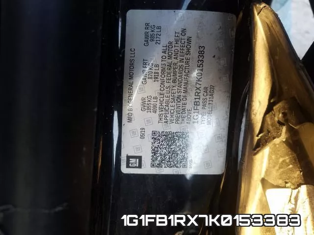 1G1FB1RX7K0153383 фото 2