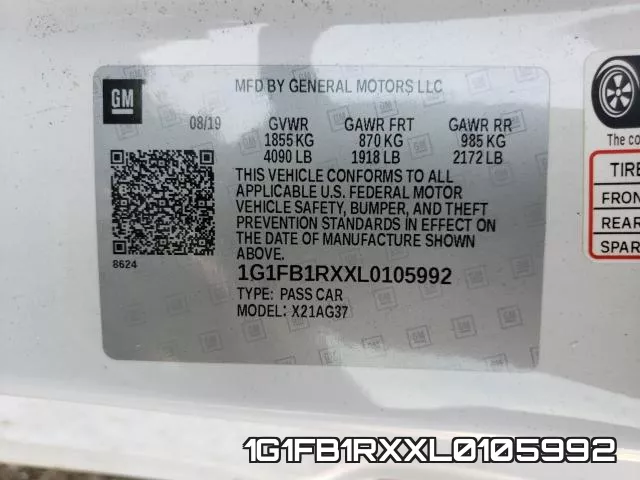 1G1FB1RXXL0105992 фото 2