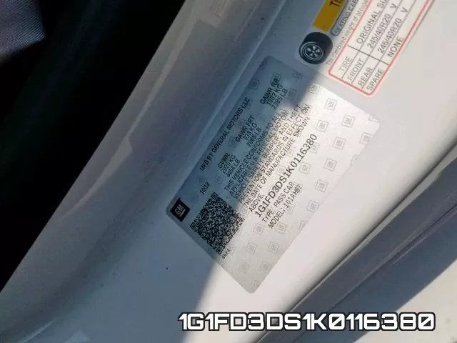 1G1FD3DS1K0116380 фото 2