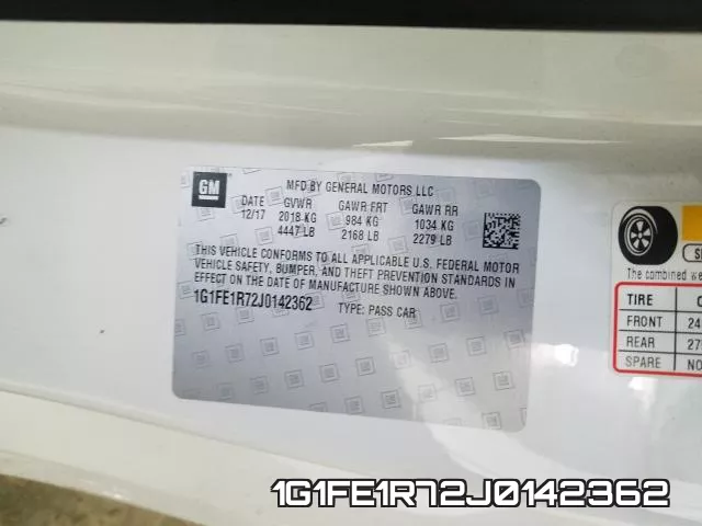 1G1FE1R72J0142362 фото 2