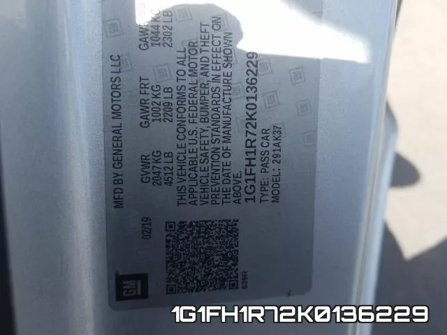 1G1FH1R72K0136229 фото 2
