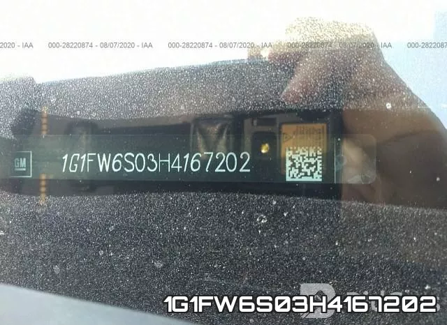 1G1FW6S03H4167202 фото 10