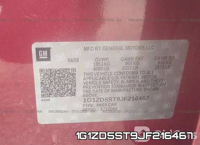 1G1ZD5ST9JF216467 фото 10