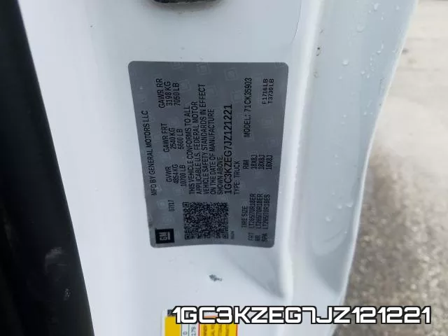 1GC3KZEG7JZ121221 фото 2