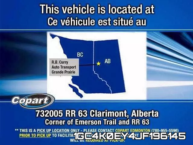 1GC4K0EY4JF196145 фото 2