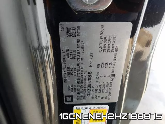 1GCNCNEH2HZ188875 фото 2