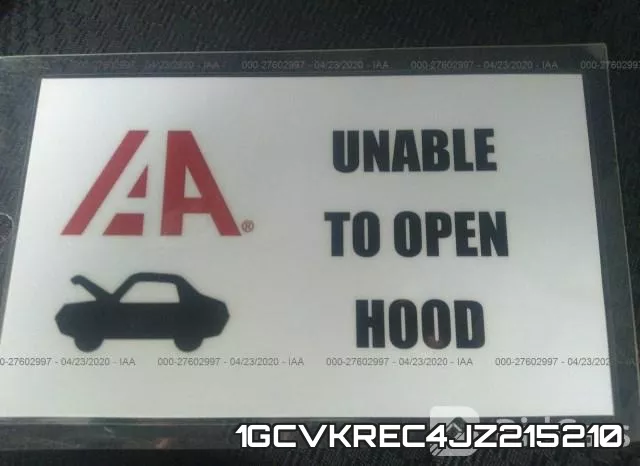 1GCVKREC4JZ215210 фото 2