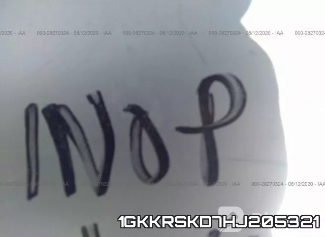 1GKKRSKD7HJ205321 фото 8