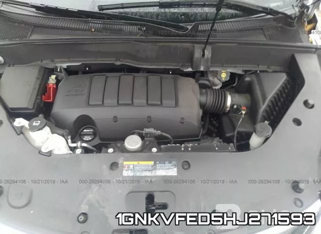 1GNKVFED5HJ271593 фото 2