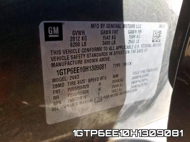 1GTP6EE10H1309081 фото 2