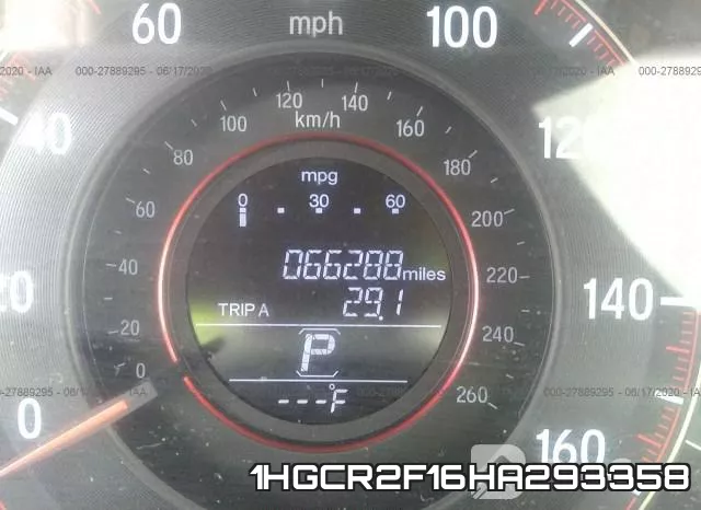 1HGCR2F16HA293358 фото 8