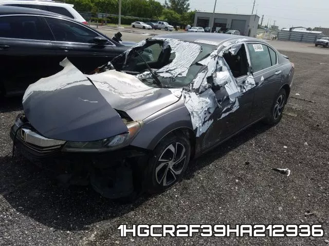 1HGCR2F39HA212936 фото 3