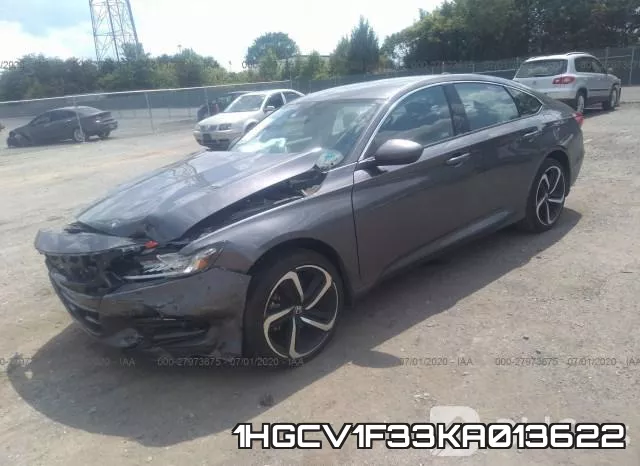 1HGCV1F33KA013622 фото 3