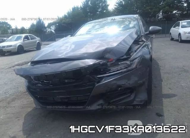 1HGCV1F33KA013622 фото 7