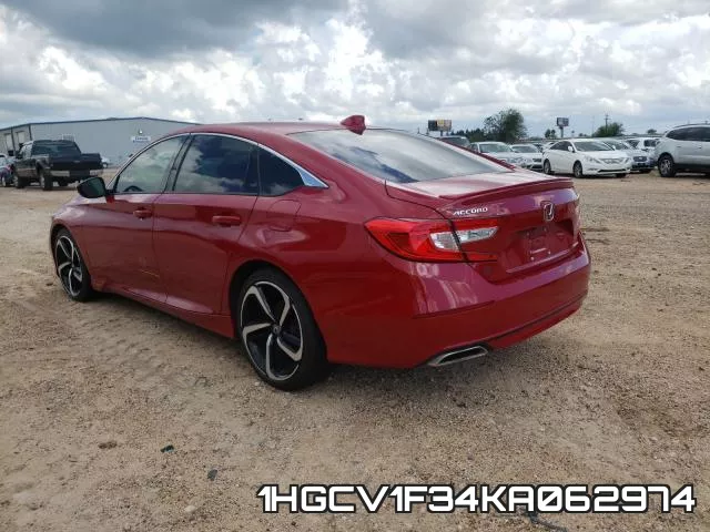 1HGCV1F34KA062974 фото 4