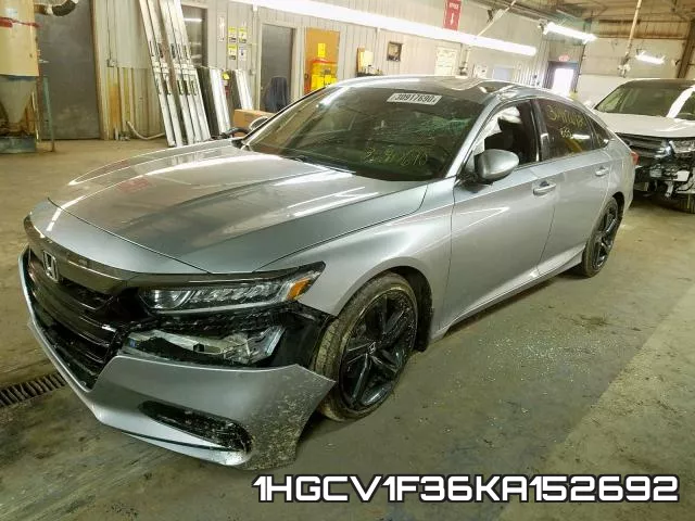 1HGCV1F36KA152692 фото 3