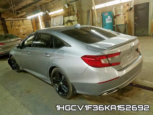 1HGCV1F36KA152692 фото 4