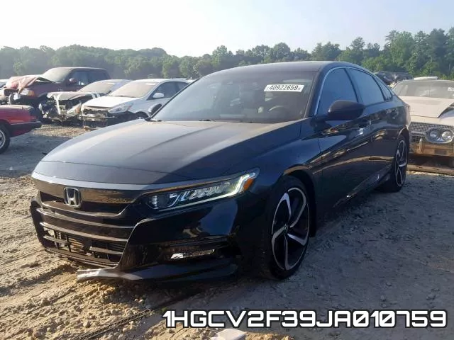 1HGCV2F39JA010759 фото 3