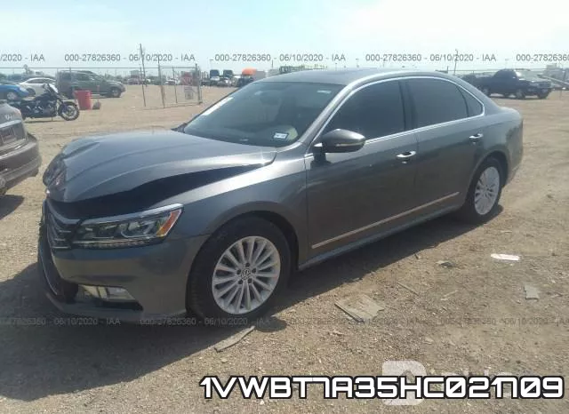 1VWBT7A35HC021709 фото 3