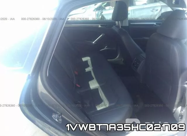 1VWBT7A35HC021709 фото 9