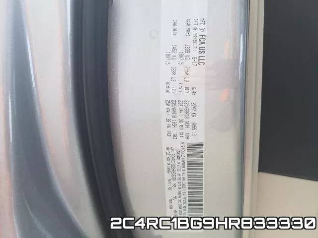 2C4RC1BG9HR833330 фото 2