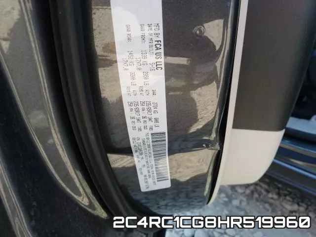 2C4RC1CG8HR519960 фото 2