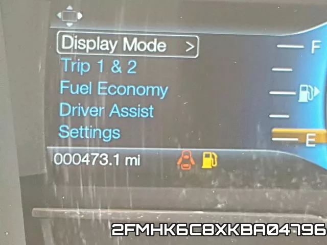 2FMHK6C8XKBA04796 фото 9