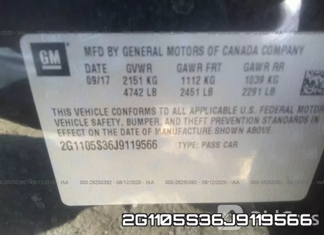 2G1105S36J9119566 фото 10