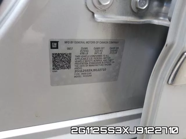 2G1125S3XJ9122710 фото 2
