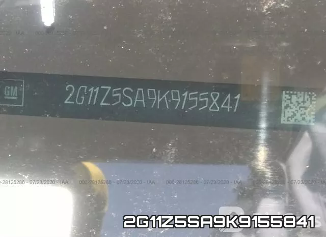 2G11Z5SA9K9155841 фото 10