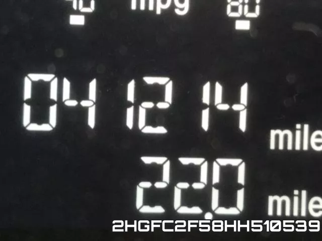 2HGFC2F58HH510539 фото 9