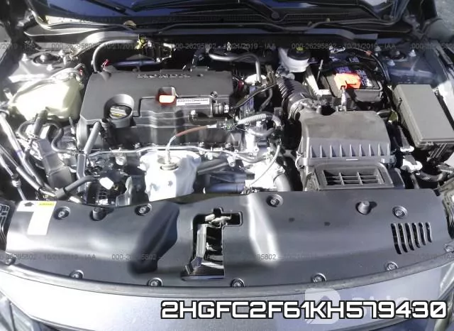 2HGFC2F61KH579430 фото 2