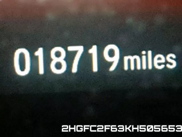 2HGFC2F63KH505653 фото 9
