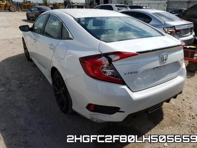 2HGFC2F80LH505659 фото 4