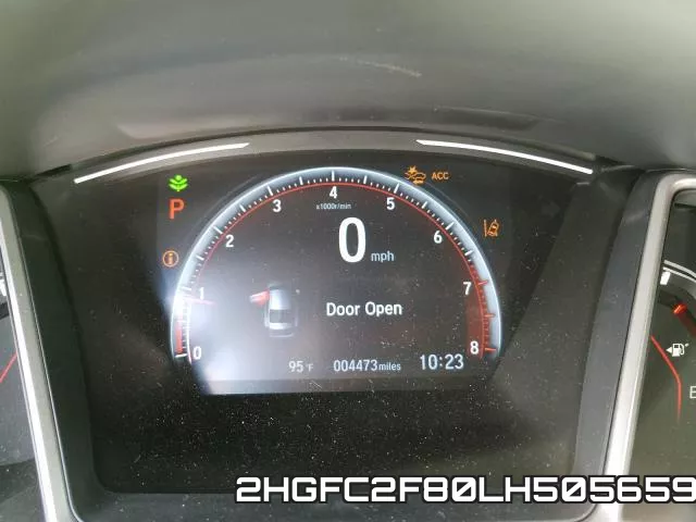 2HGFC2F80LH505659 фото 9