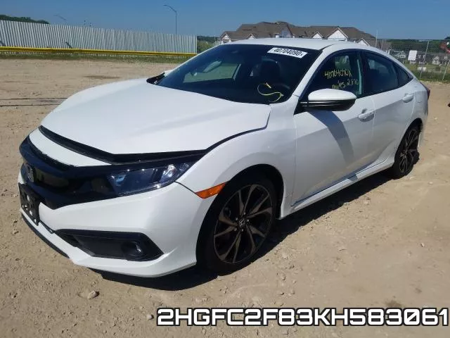 2HGFC2F83KH583061 фото 3