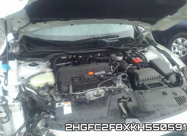 2HGFC2F8XKH550591 фото 2