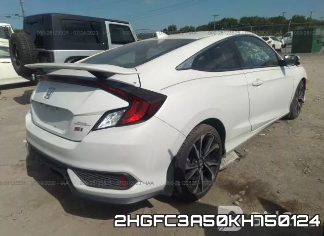 2HGFC3A50KH750124 фото 5