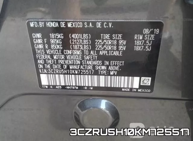 3CZRU5H10KM725517 фото 10