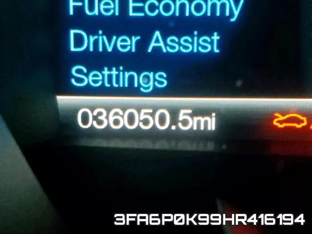 3FA6P0K99HR416194 фото 9