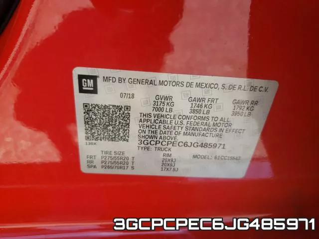 3GCPCPEC6JG485971 фото 2