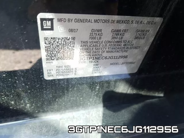 3GTP1NEC6JG112956 фото 2