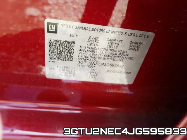 3GTU2NEC4JG595833 фото 2