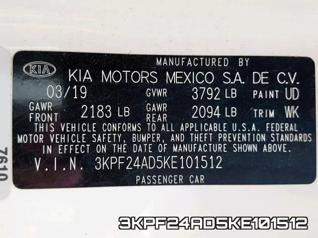 3KPF24AD5KE101512 фото 2