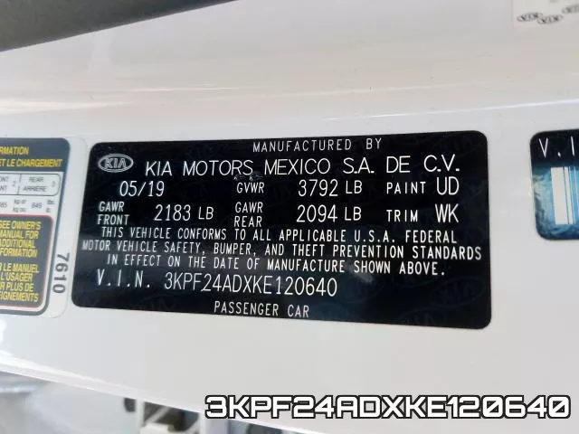 3KPF24ADXKE120640 фото 2