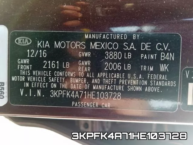 3KPFK4A71HE103728 фото 2