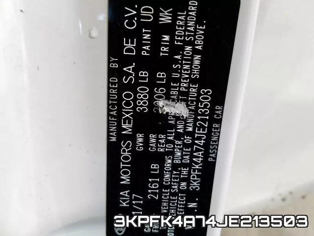 3KPFK4A74JE213503 фото 2